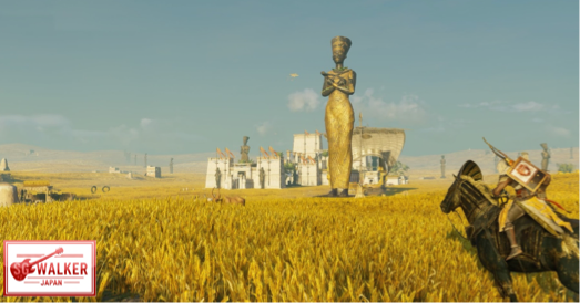 葦の原野を馬で駆るバエク。死者の楽園の違和感とは。