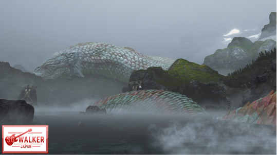 God of Warのミズガルズに潜むヨルムンガンド。Audrey Fallの『Wolmer』のカタルシスが同調する。