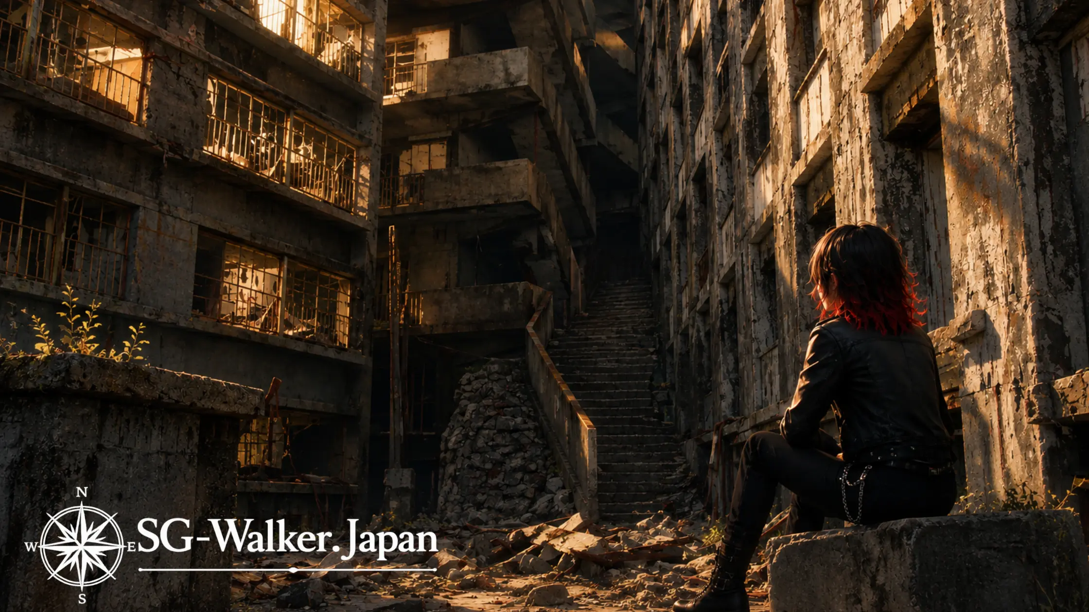 僕が『The Rising Tide』を聴くたびに思い浮かぶ情景だ。この朽ち果てた世界は美しく見える。